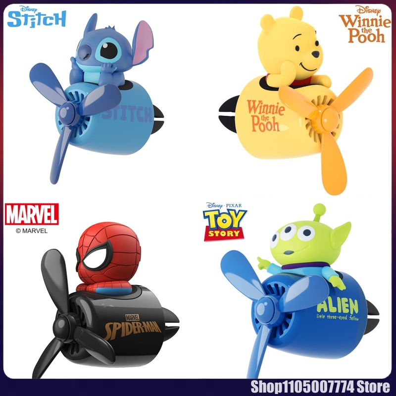 Car Accessories For Interior - Stitch Spiderman Alien Characters Car Mounted