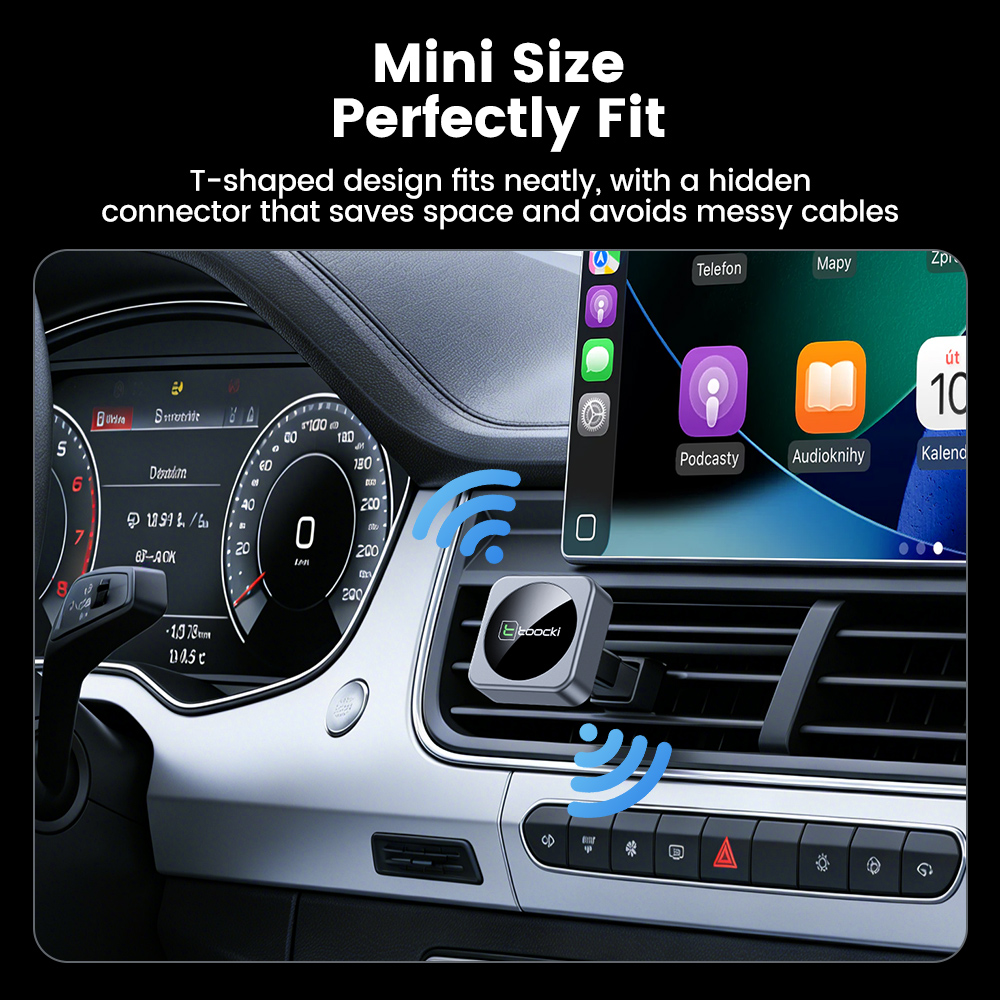 Toocki 2-in-1 Wireless CarPlay - Car Accessories Usa recension och pris