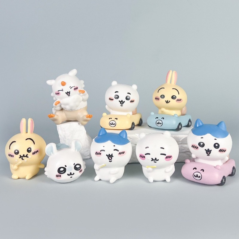 Trendy Figurines Hachiware Usa - Car Accessories For Interior recension och pris