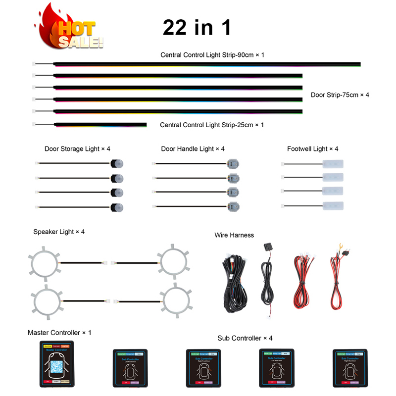 Welcome Custom Ambient Lightin - Led Interior Ambient Light recension och pris