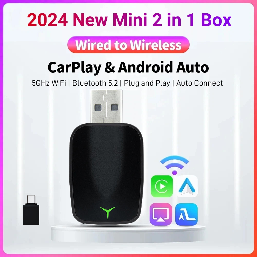 New Wired To Wireless Carplay  - Car Accessories Usa recension och pris