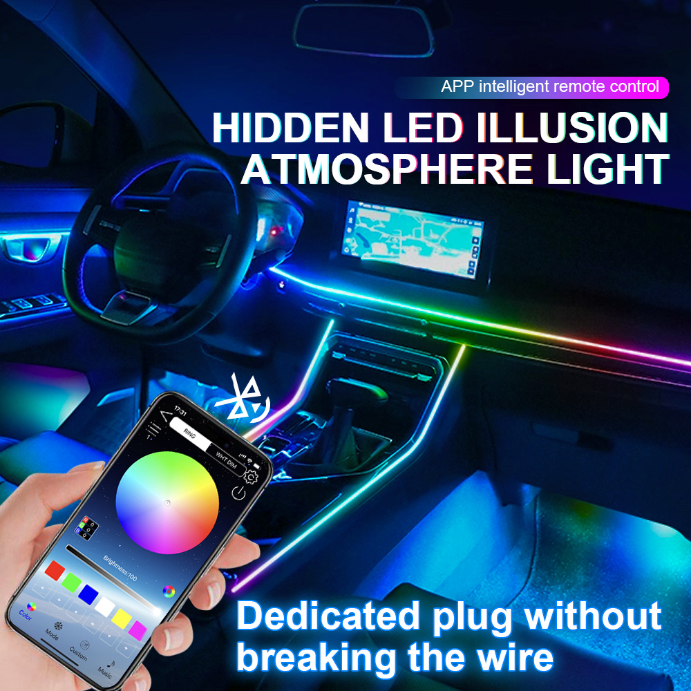 6/10/14/18 in 1 Led Acrylic Ca - Led Interior Ambient Light recension och pris