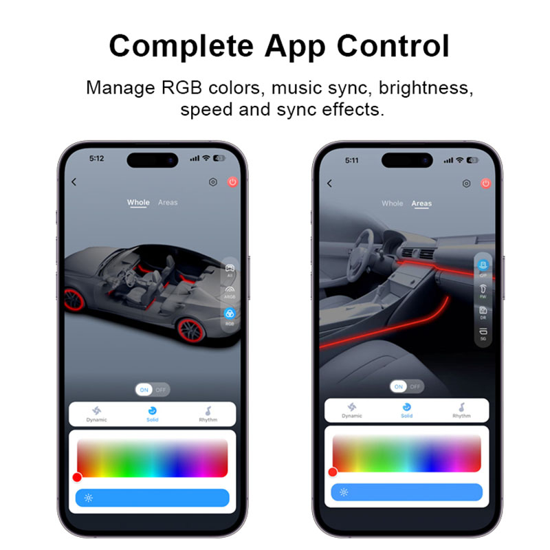 Factory Custom Ambient Lightin - Led Interior Ambient Light recension och pris