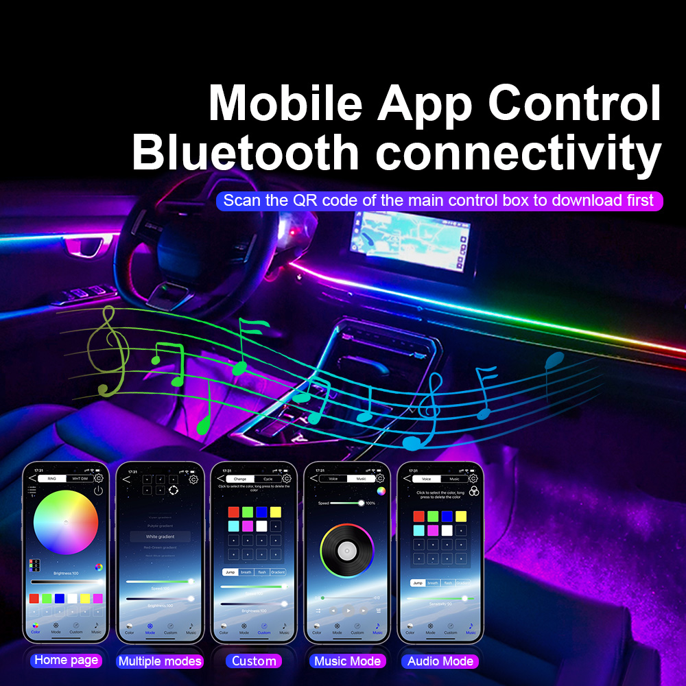 Universal Led Car Ambient Ligh - Led Interior Ambient Light recension och pris